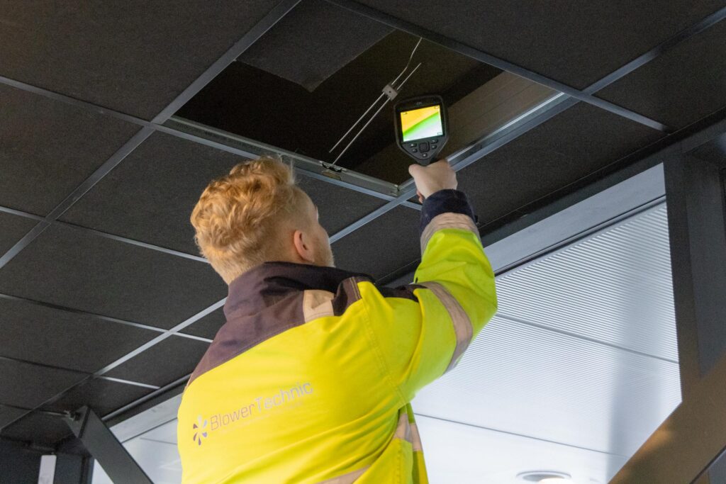 Thermografisch onderzoek - blowerTechnic